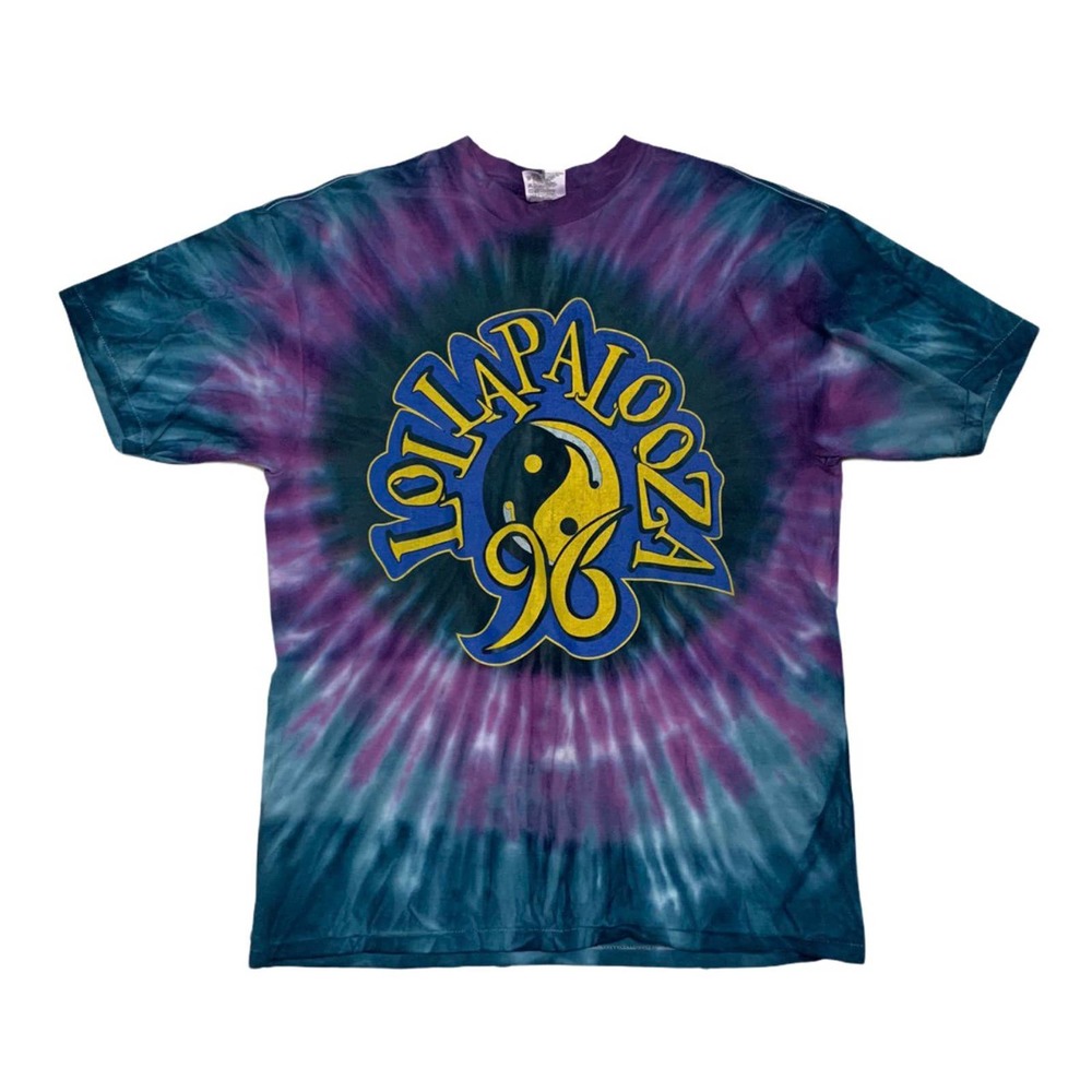 Super rare tie dye Vintage Lollapalooza Festival 1